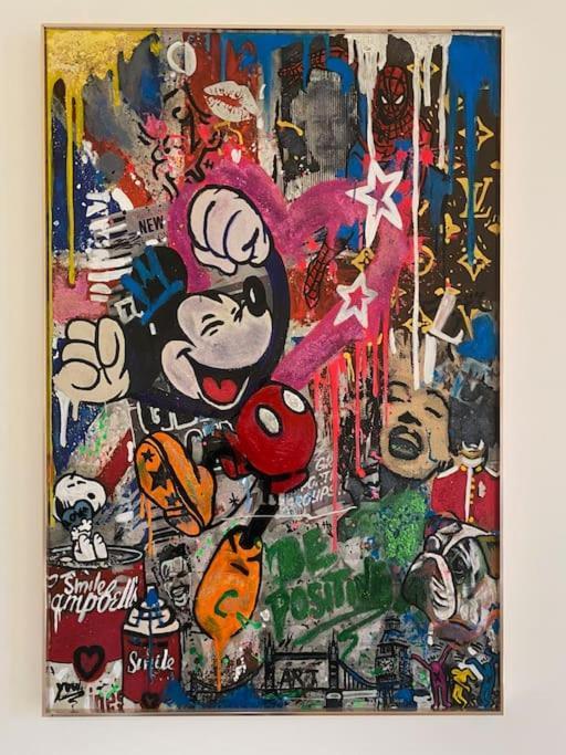 Appartement Grand Charonne Bastille Pop Art Parijs
